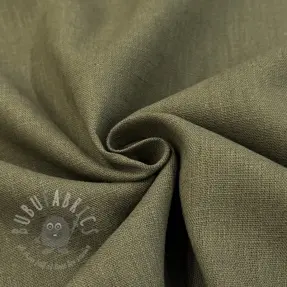 Len enzymatycznie prany dark moss green
