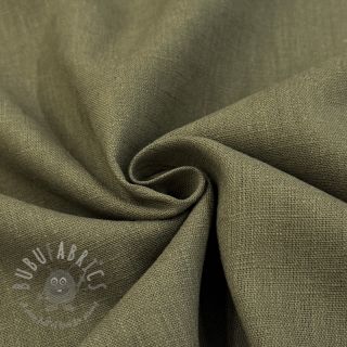 Len enzymatycznie prany dark moss green