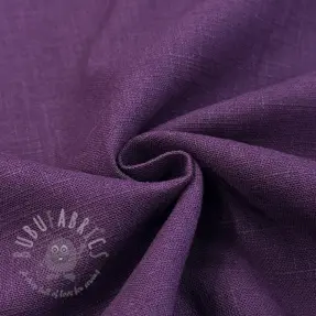 Len enzymatycznie prany dark purple