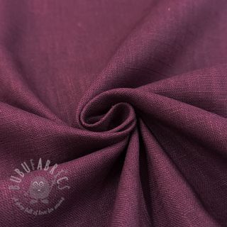 Len enzymatycznie prany wine red