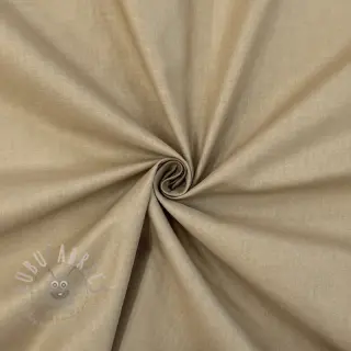Bawełna popelina dark beige